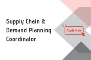 Supply Chain & Demand Planning Coordinator